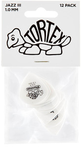 Набор медиаторов Dunlop 478P1.0 Tortex White Jazz III