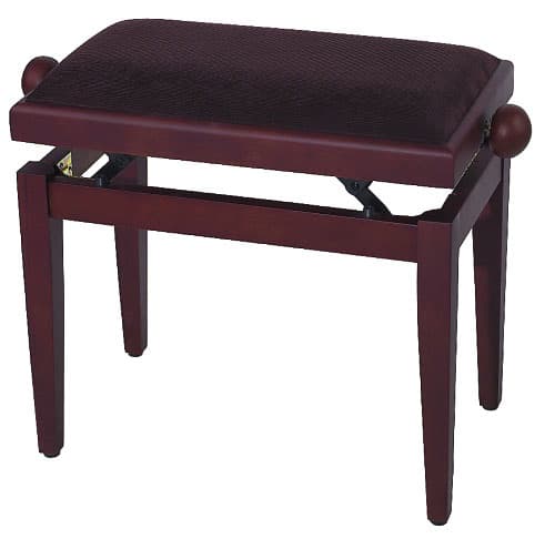 Банкетка для фортепиано Walnut matt / brown seat GEWApure F900.565