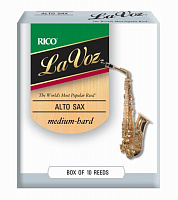 Трости для саксофона альт Medium-Hard RICO La Voz RJC10MH