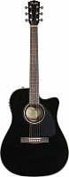 Электроакустическая гитара Fender CF-140SCE FOLK BLACK