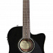 Электроакустическая гитара Fender CF-140SCE FOLK BLACK