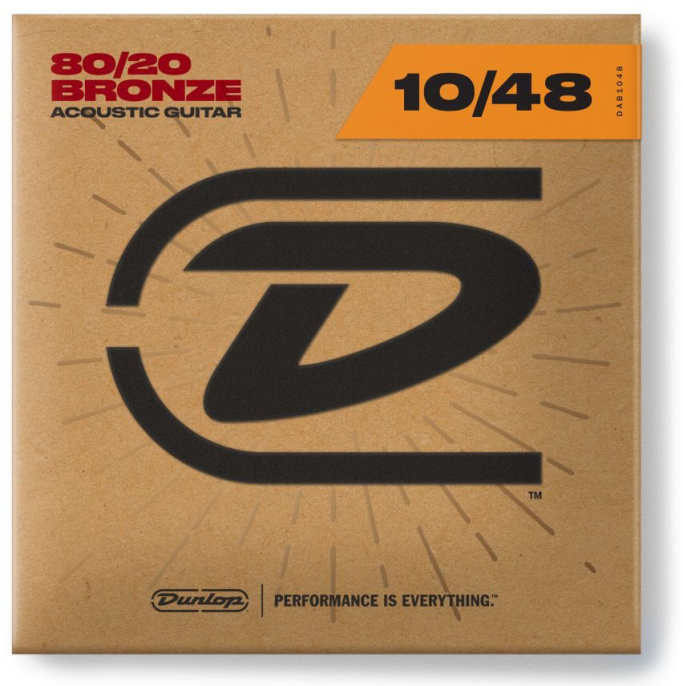 Струны для акустической гитары Dunlop DAB1048 10-48