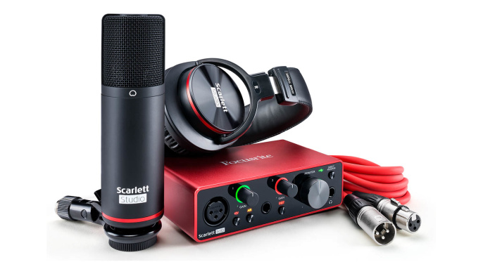 Звуковая карта Focusrite Scarlett Solo Studio 3rd Gen