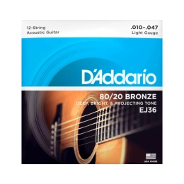 Струны для гитары D'Addario EJ36