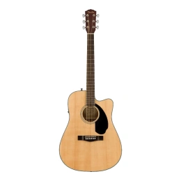 Электроакустическая гитара Fender CD-60SCE Dread Nat WN