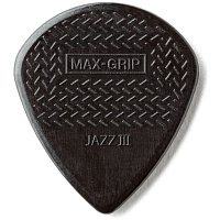 Набор медиаторов Dunlop 471R3S Max-Grip Carbon Jazz III