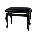 Банкетка для фортепиано Walnut matt / black seat Deluxe Classic Gewa 130320