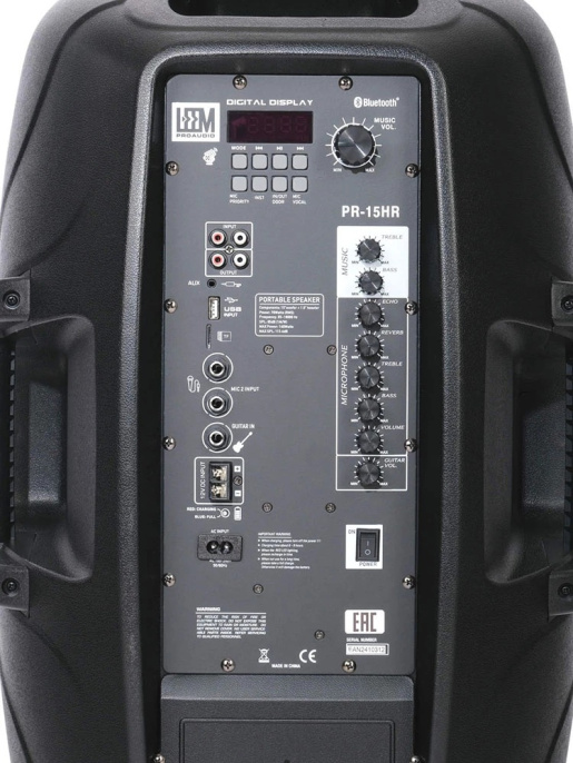 Портативная акустическая система Leem PR-15HR