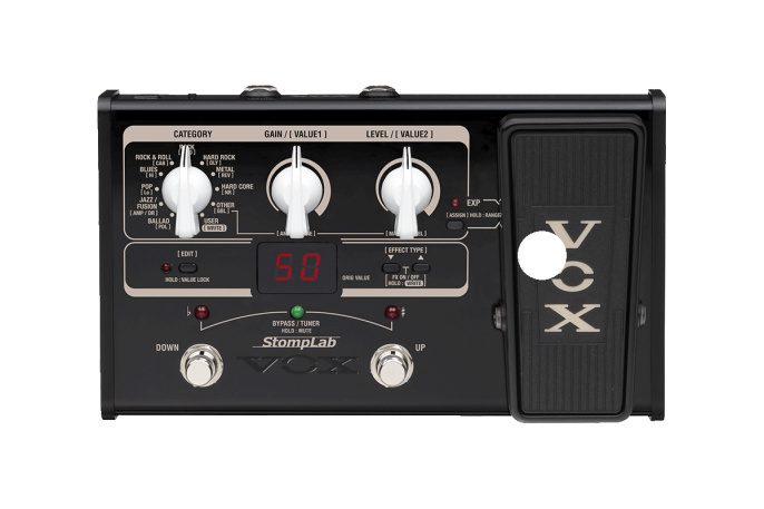Гитарный процессор эффектов Vox STOMPLAB 2G