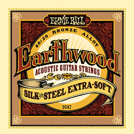 Струны для акустической гитары Ernie Ball P02047