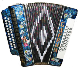 Гармонь ''Шуйская'' Барыня 25*25-III С44XYL