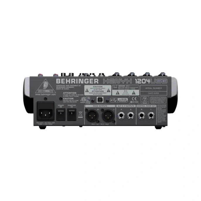 Микшерный пульт Behringer Xenyx 1204USB