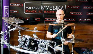 ДОБАВИЛИ ВИДЕО! В "Музыке" прошёл мастер-класс Сергея Батракова для барабанщиков 
