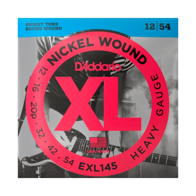Струны для электрогитары D'Addario EXL145 12-54