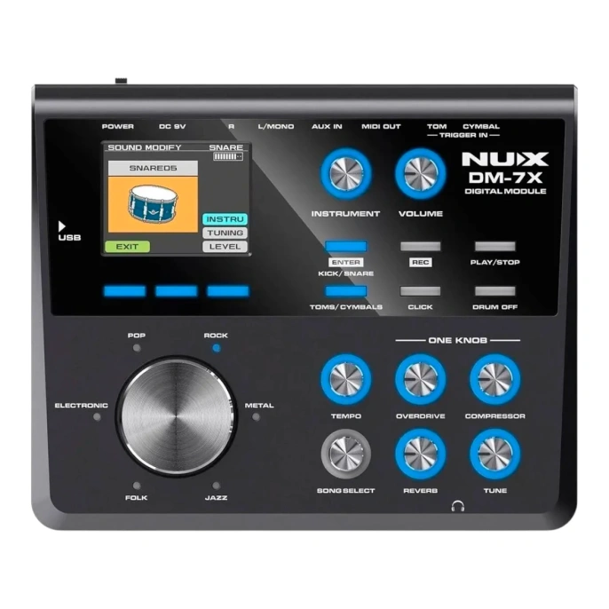 Электронная ударная установка Nux DM-7X