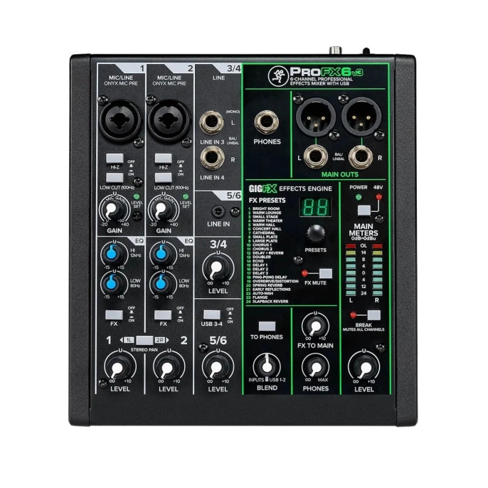 Микшерный пульт Mackie ProFX6V3