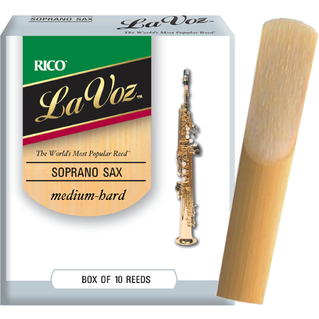 Трости для саксофона сопрано Rico RIC10MH