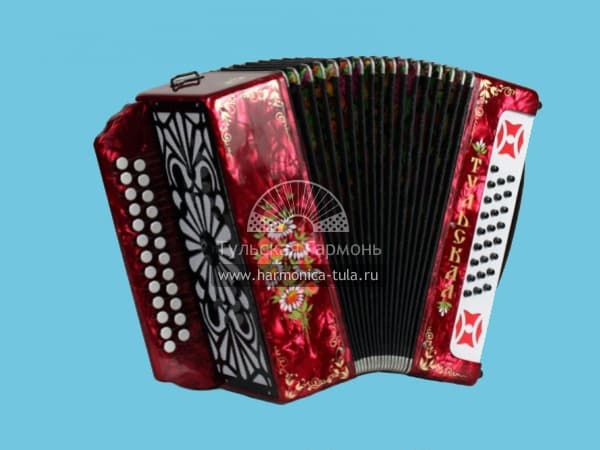 Гармонь Тульская гармонь 301М 25*25-III