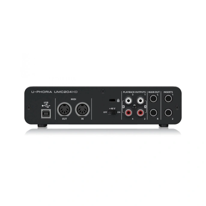 Аудиоинтерфейс Behringer UMC204HD