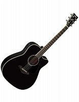 Электроакустическая гитара Yamaha FGX-830С Black