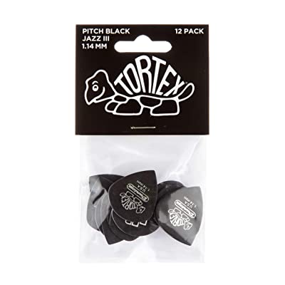 Набор медиаторов Dunlop 482P1.14 Tortex Pitch Black Jazz III