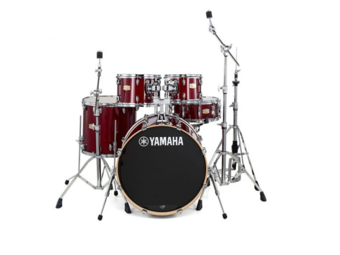 Ударная установка со стойками Yamaha Stage Custom SBP2F5CRR-HW780