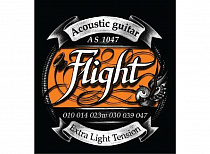 Струны для акустической гитары Flight AS1047 Extra Light