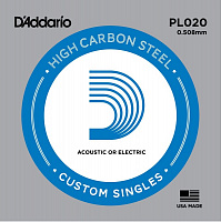 Струна для акустической гитары D’Addario PL020