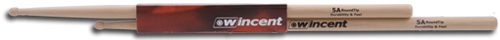 Барабанные палочки Wincent Hickory Round Wood Tip W-5ART