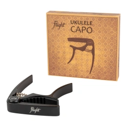 Каподастр для укулеле Flight FC-BK