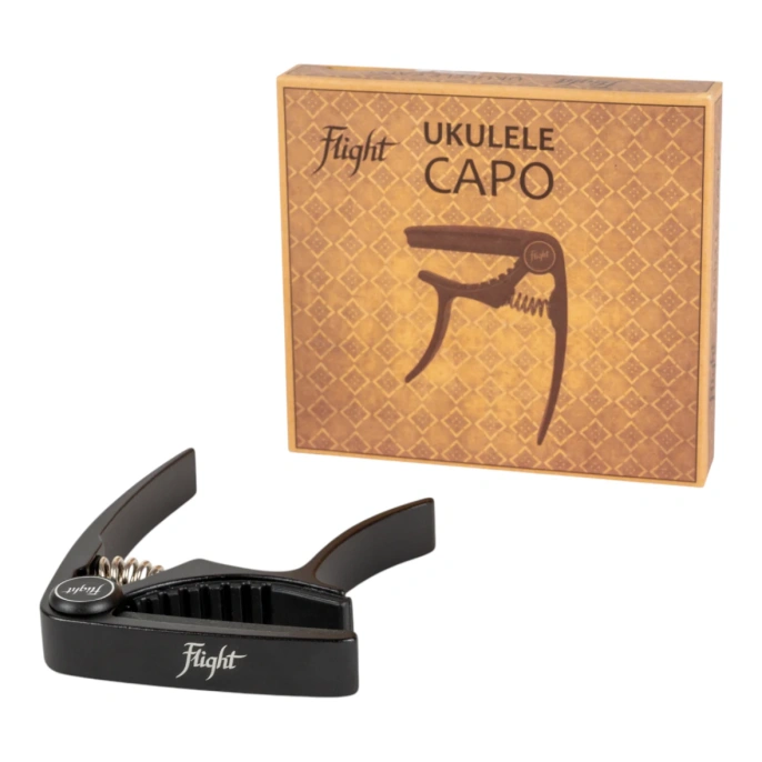 Каподастр для укулеле Flight FC-BK
