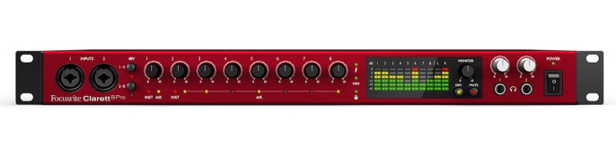 Аудиоинтерфейс Focusrite Clarett 8Pre