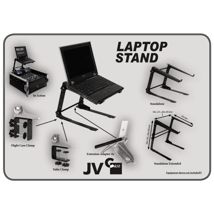 Профессиональная стойка для ноутбука JV CASE Laptop Stand