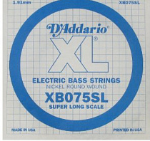 Струна для бас-гитары D’Addario XB075SL