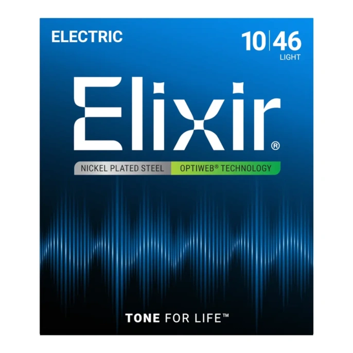 Струны для электрогитары Elixir 19052 OPTIWEB Light