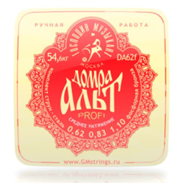 Струны для домры альт ''Господин Музыкант'' DA62
