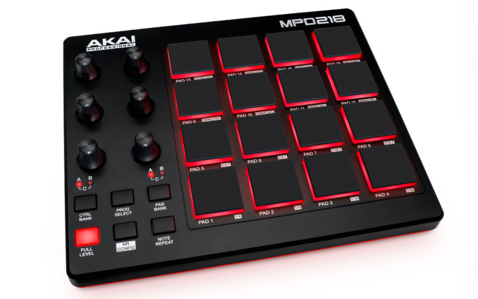 USB/MIDI контроллер Akai Pro MPD218
