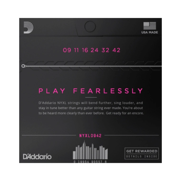 Струны для электрогитары D'Addario NYXL0942
