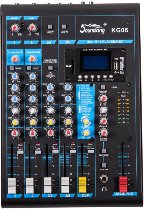 Микшерный пульт Soundking KG06