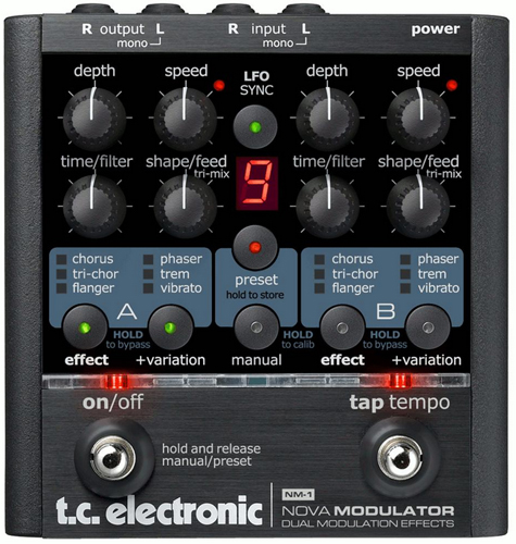 Педаль t.c.electronic Nova Modulator