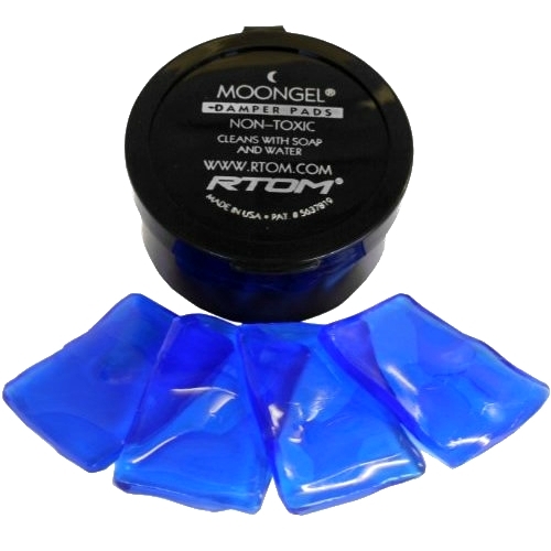 Демпферы для барабанов RTOM MOONGEL Dampers Pads Original Blue A070909
