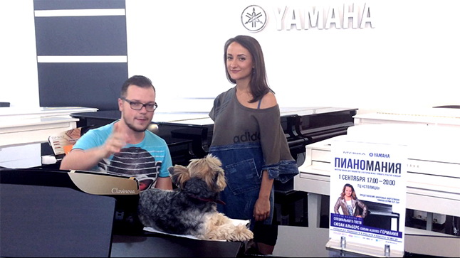 Александр Липницкий и Александра Захарик приглашают на ПИАНОМАНИЮ!