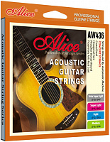Струны для акустической гитары Alice AW436-XL