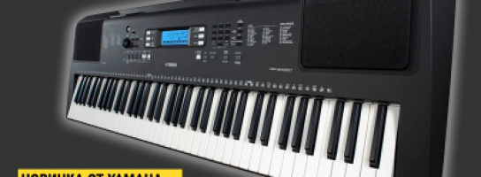 Новинка в "Музыке": приехал новый синтезтор Yamaha PSR-EW310