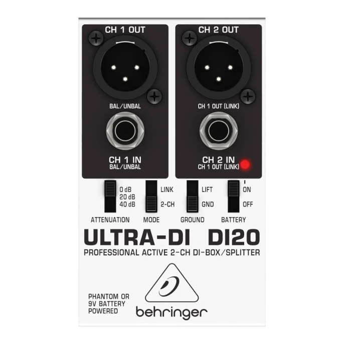 Директ-бокс Behringer DI20