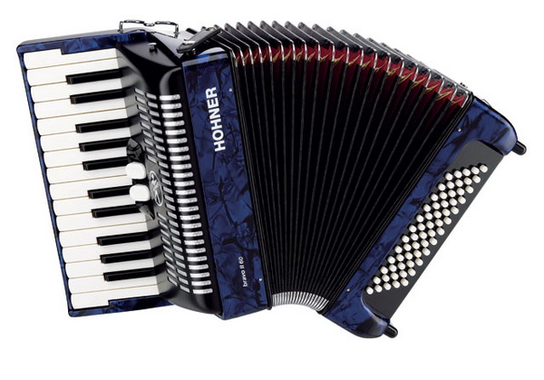 Аккордеон Hohner BRAVO II 60 A1698 синий