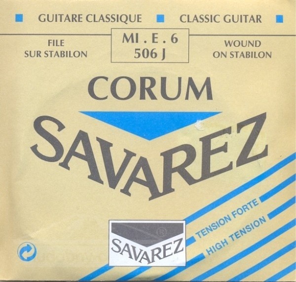 Струна для гитары E6 506J Savarez 656.056