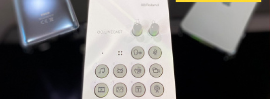 Супер новинка для блогеров от Roland: стриминговая студия для смартфонов GO:LIVECAST уже в "Музыке"!