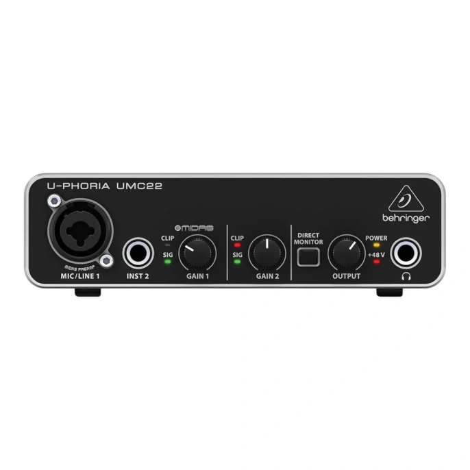 Аудиоинтерфейс Behringer UMC22