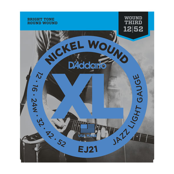 Струны для электрогитары D’Addario EJ21